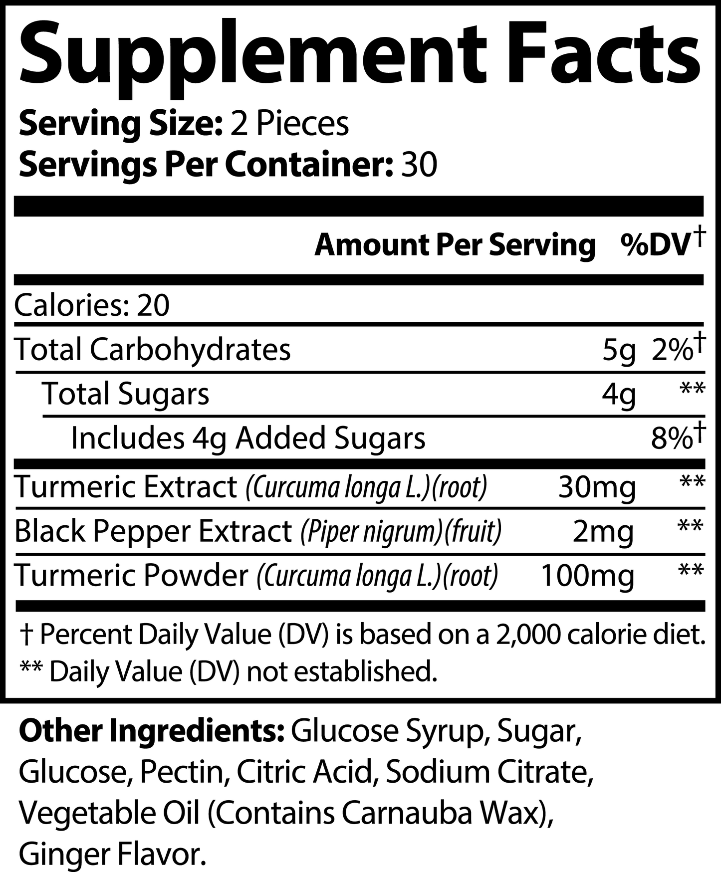 TURMERIC CURCUMIN GINGER GUMMIES BUNDLE