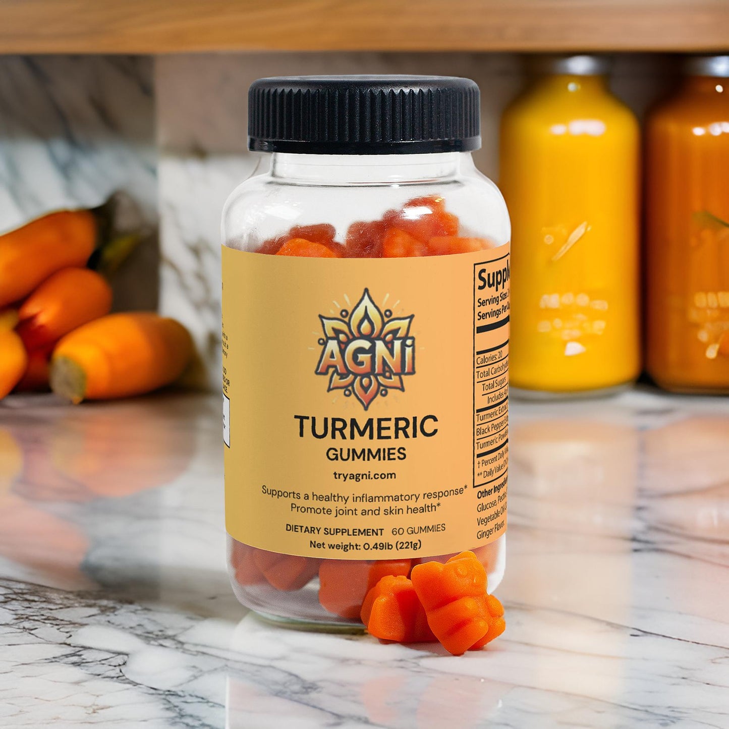 TURMERIC CURCUMIN GINGER GUMMIES BUNDLE